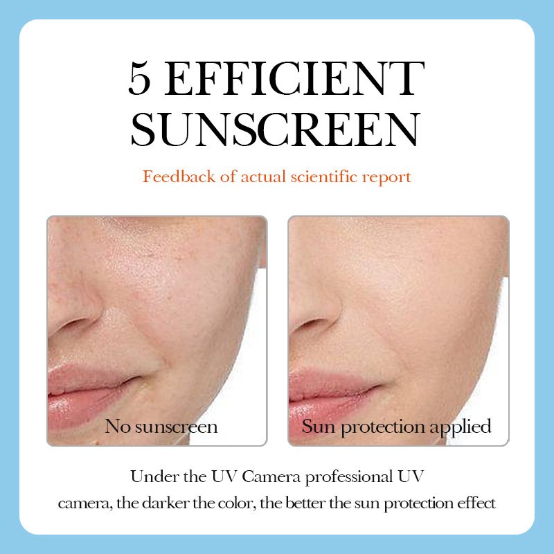 OEM Water Resistant No Color Added UV Aqua Rich Watery SPF50 Sunscreen 50g Suitable for use as Makeup Base