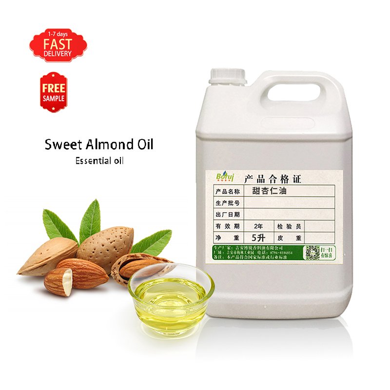 Pure Organic Sweet Almond Essential Oil Bulk Bitter Almond Oil Carrier Oils Cold Pressed Suppliers