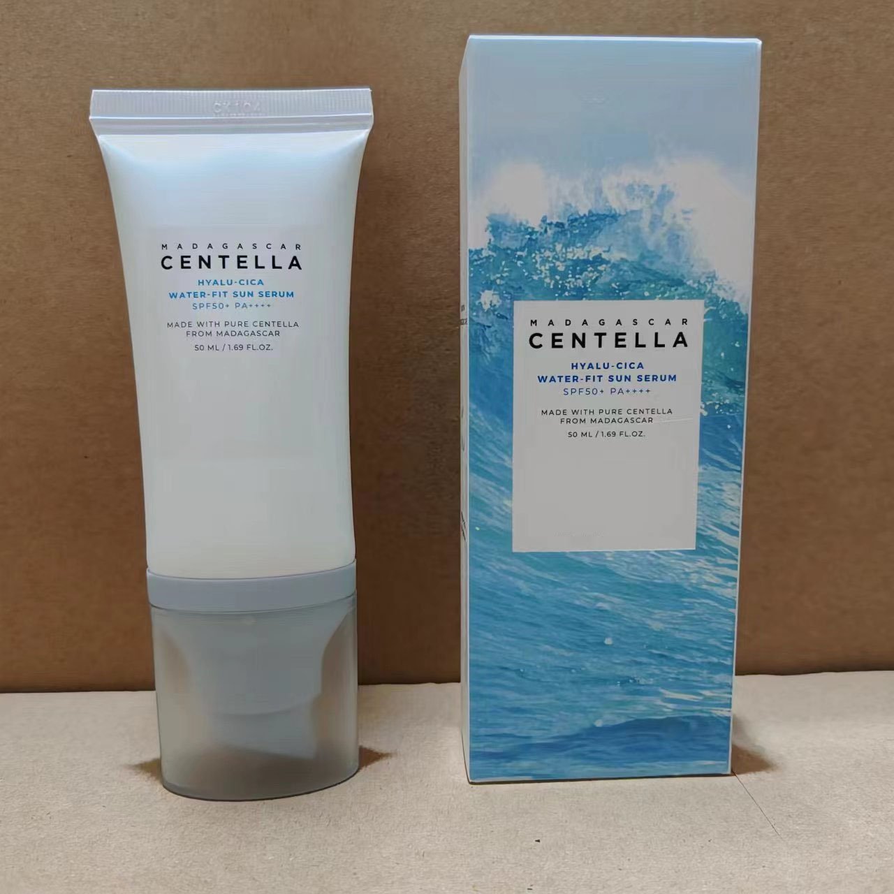 Skin1004S Centella SPF50 sunscreen Hyaluronic acid hydrating sun protection soothing nourishing whitening calming 50ml