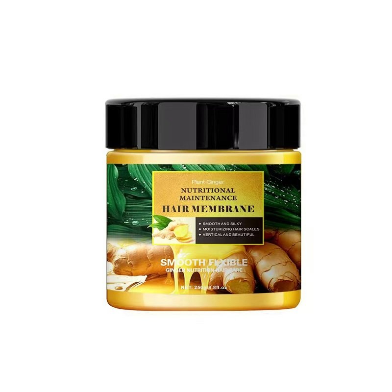 Vegan Super Natural Herbal Ginger Shampoo Conditioner Hair Mask Hair Oil Essential Oil Hair-Loss Prevention Shampoo Lotion Set