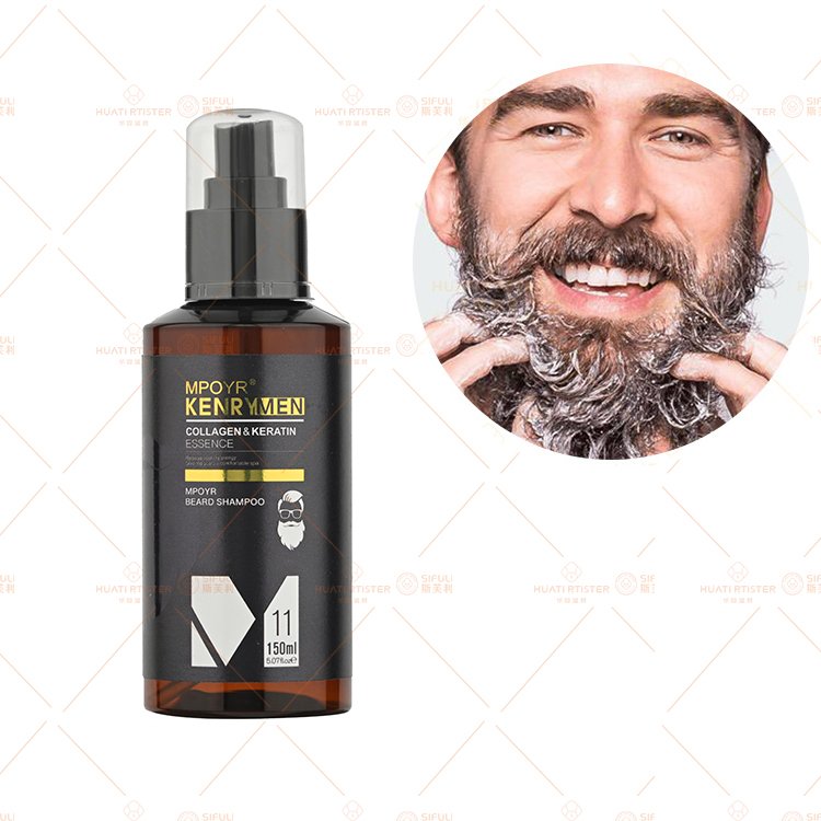Huati Sifuli MPOYR Natural Beard Shampoo and Conditioner Organic Beard Growth Kit Professional Beard Care