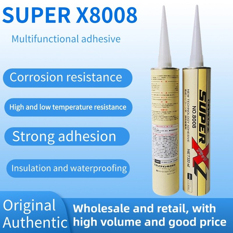 CEMEDINE SUPER 8008 Transparent Adhesive for Electronic Circuit Board Metal Ceramic Wood Organic Adhesive