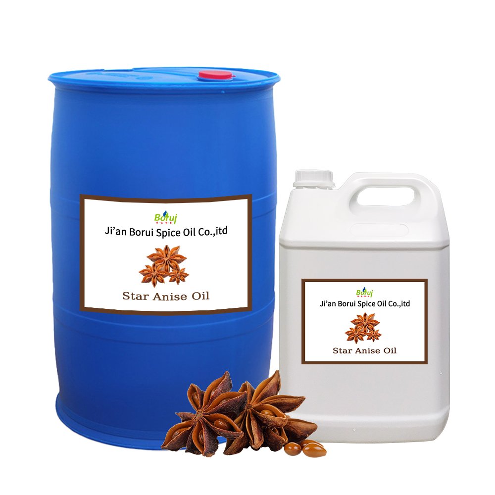Free sample Manufacturer bulk organic aniseed oil 100% pure natural star anise essential oil