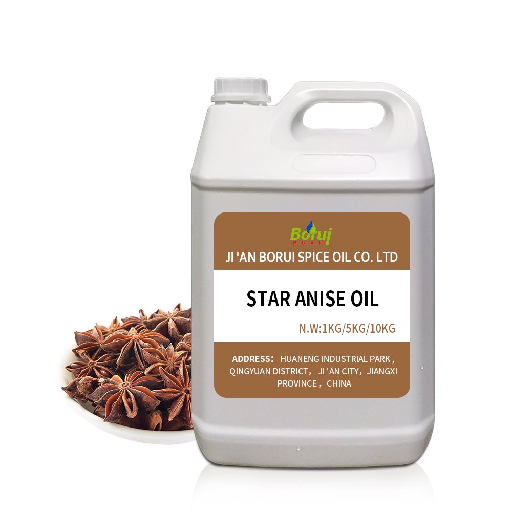 Free sample Manufacturer bulk organic aniseed oil 100% pure natural star anise essential oil