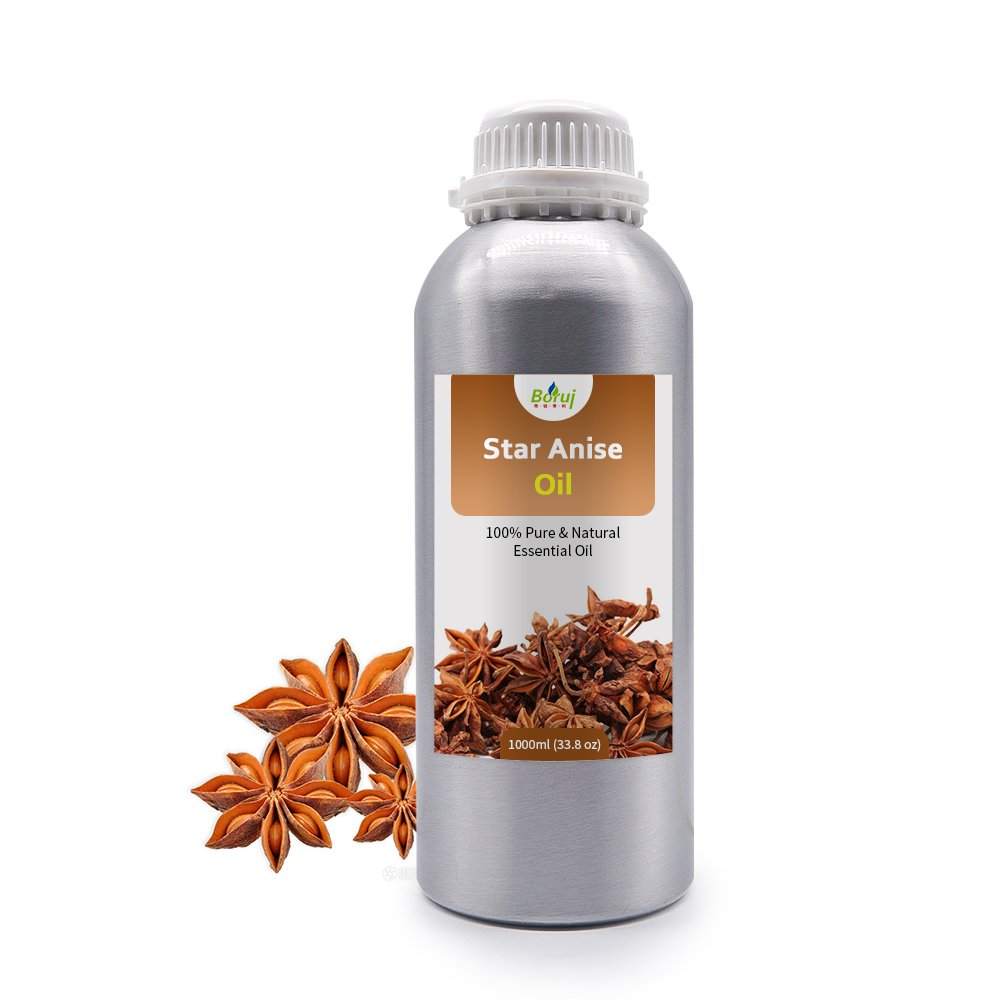 Free sample Manufacturer bulk organic aniseed oil 100% pure natural star anise essential oil