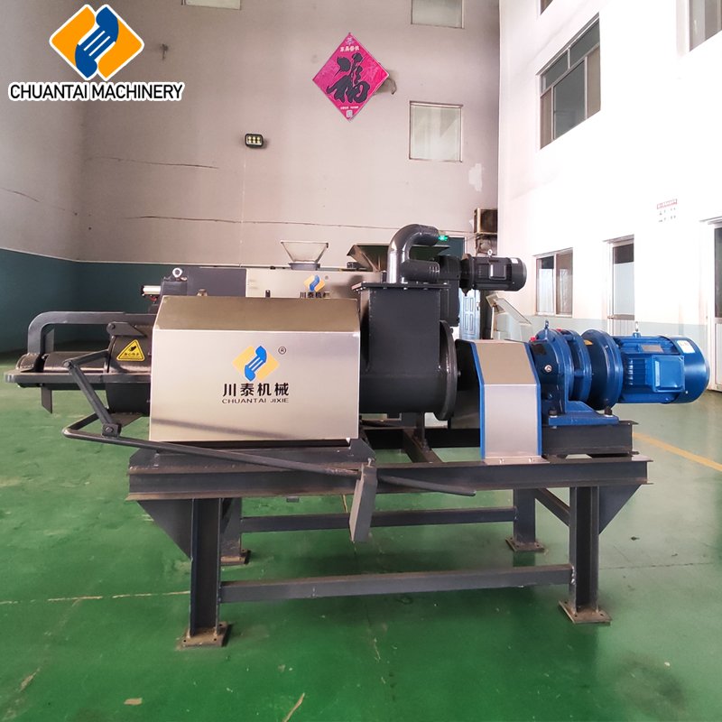 Long Service Life Pig/Cow Dung Dehydrator Screw Press Dewatering Equipment Stainless Steel Solid Liquid Separator for Sale