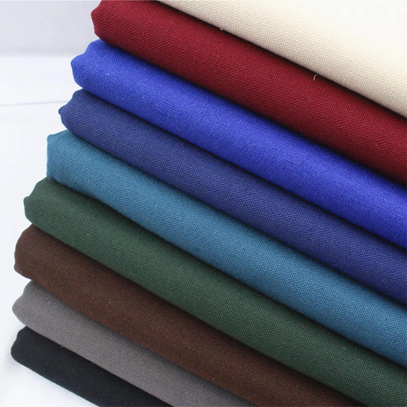 HOT SELLING HIGH QUALITY 100% LINEN YARN PLAIN DYED FABRIC