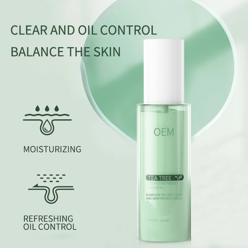 OEM/ODM Customised Natural Vegetable Extracts High Quality Tea Tree Extract Niacinamide Acne Brightening & Repairing Toner