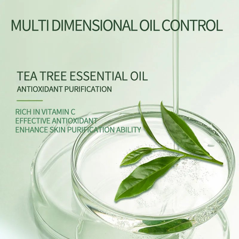 OEM/ODM Customised Natural Vegetable Extracts High Quality Tea Tree Extract Niacinamide Acne Brightening & Repairing Toner