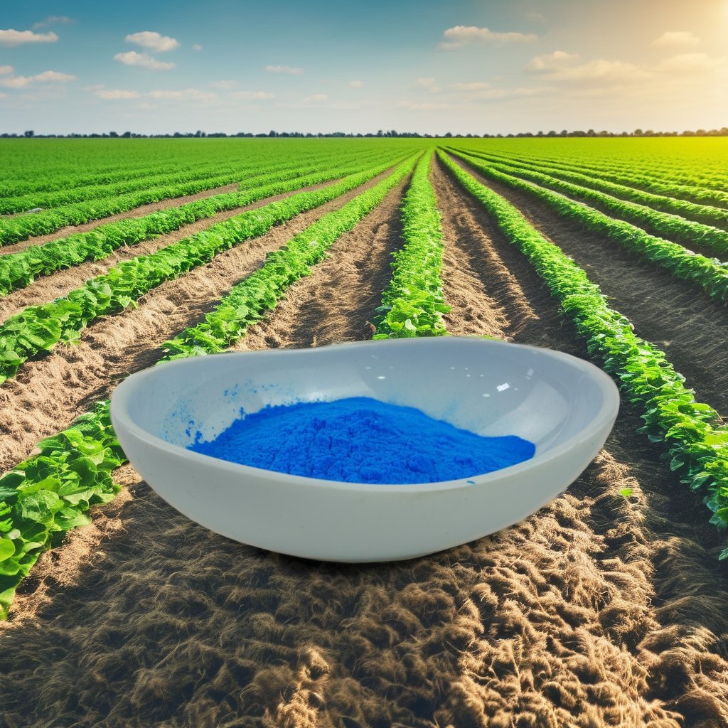 Wholesale Organic Cu-EDTA Chelated Fertilizer Powder for Garden & Agriculture Needs