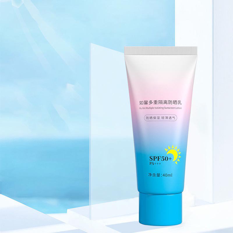 Xuan Yan Water Clear Sunscreen Anti UV Moisturizing Isolation Customized Manufacturer Direct Sales