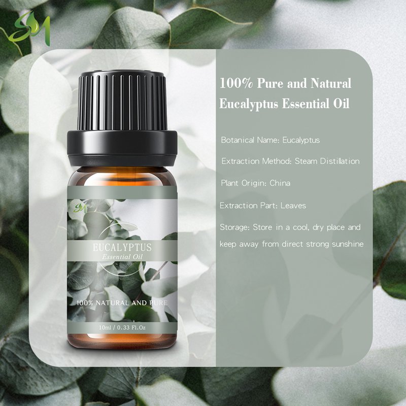 Free Sample Manufacturer Supply Wholesale Price Organic Bulk 100% Pure Natural Eucalyptus Essential Oil For Sale