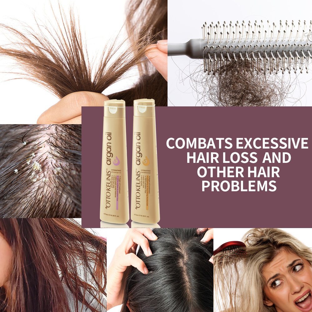 Hair Care Shampoo Without Sulfate Anti-Dandruff Deep Cleaning Hair Nourishing Collagen Shampoo And Conditioner Set