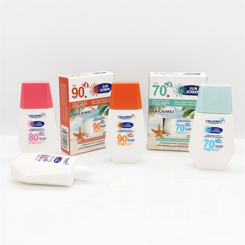 Sun Cream Private Label Custom Logo Multi-Directional Spf Sun High Protection Cream Sun Block Cream For Face Sun Screen Cream