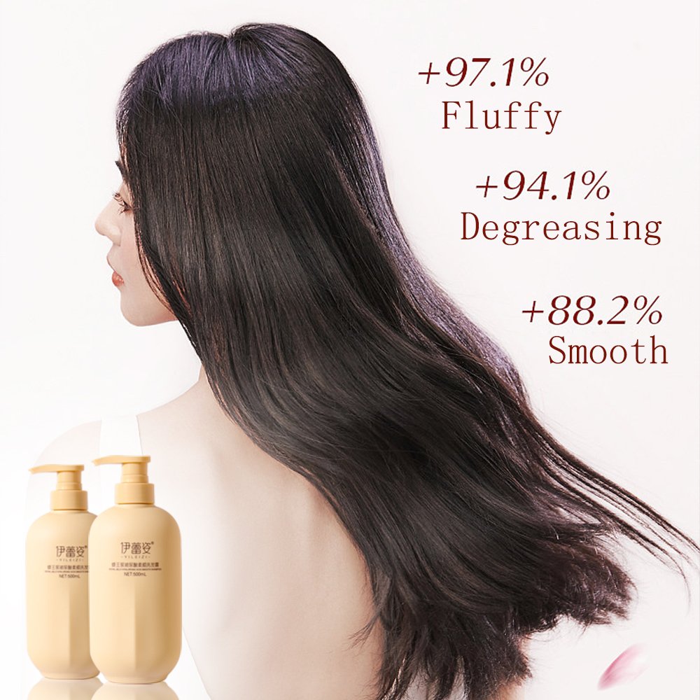 high quality growth organic protein anti-hair loss Anti-dandruff salon family hotel Women's mild dry hair shampoo