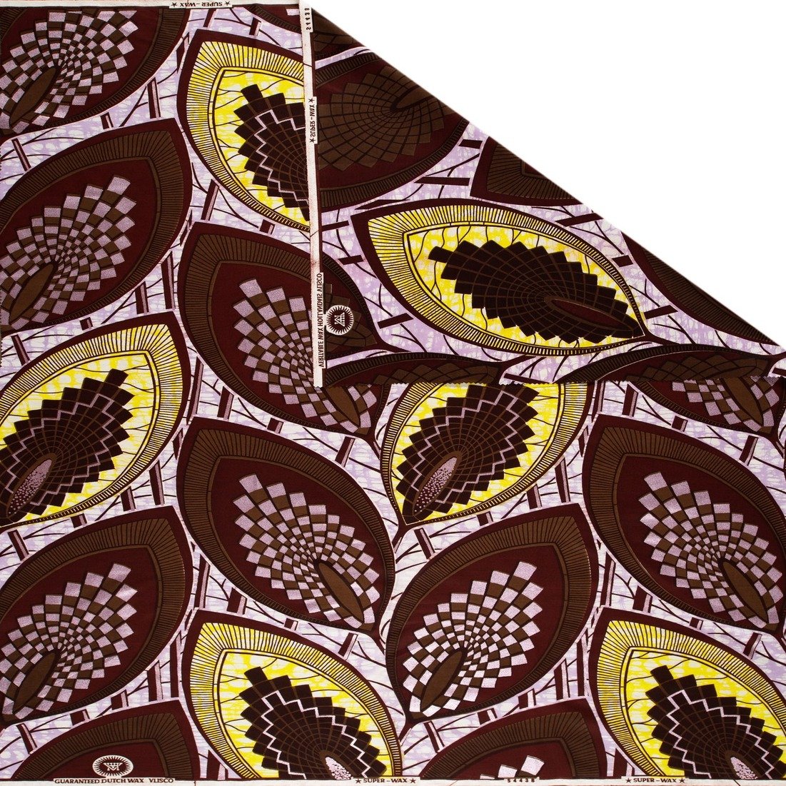 High-Quality African Wax Printed Fabric Holland Loincloth with Vibrant Patterns, Ideal for Traditional Wear and Custom Designs
