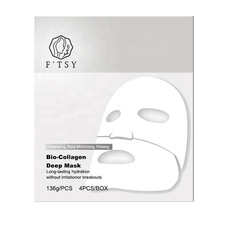 OEM/ODM Bio-Collagen Real Deep Mask Hydrating Pore Minimizing Elasticity Improvement Overnight Mask