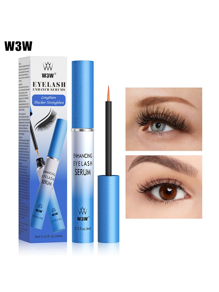 Hot sale longer thicker eyebrow serum Organic Natural Lashes Conditioner Keratin Fluid Serum For Eye Lash Serum Eyelash Growth