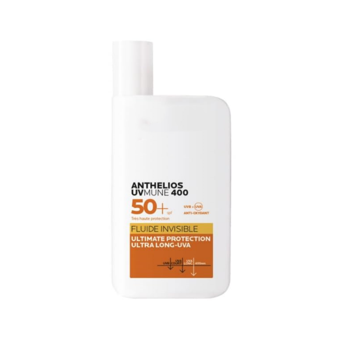 cerav Anthelios UVmune 400 Invisible Fluid Liquid Sunscreen SPF50+ 50ml for all types of skin ordinari