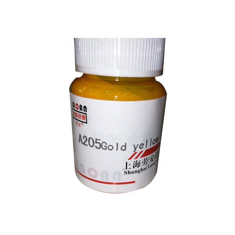 Eco-friendly Gold Yellow Pigment Paste for Textile