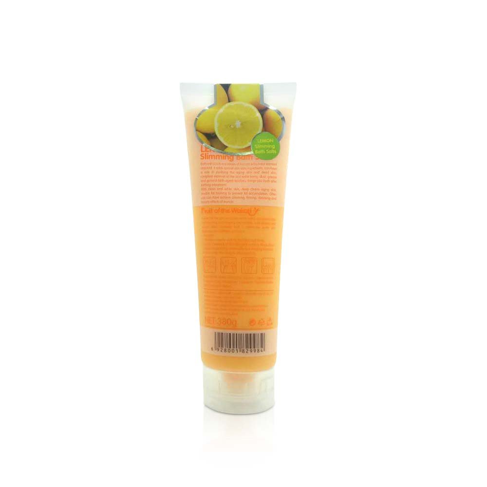 SKIH Private Label Natural Organic Lemon Bath Salts Whitening Exfoliating Fruit Sugar Body Scrub