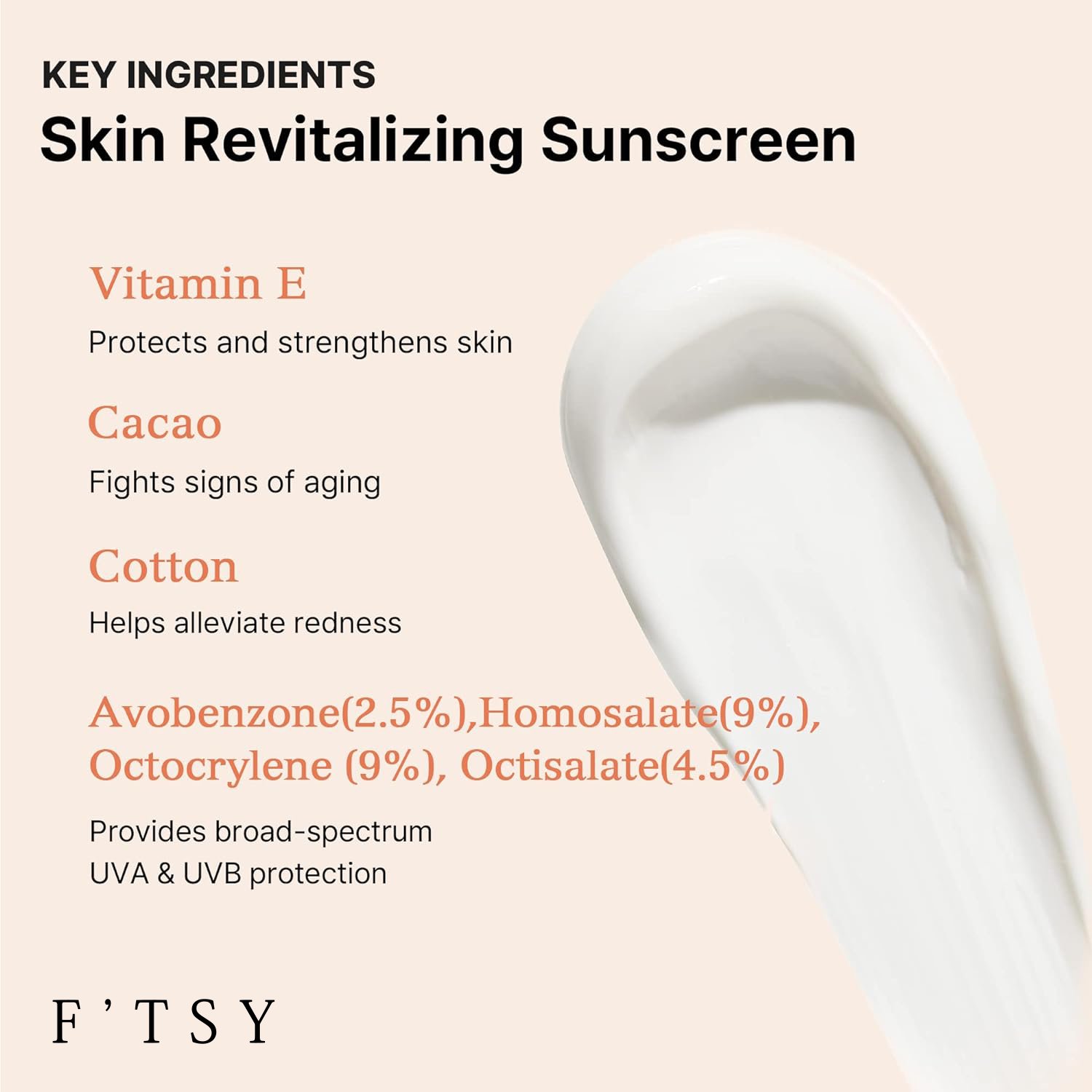 Hydrating and Moisturizing Refreshing Non-sticky Anti-UV Brighten Skin Sunscreen cream sun protection