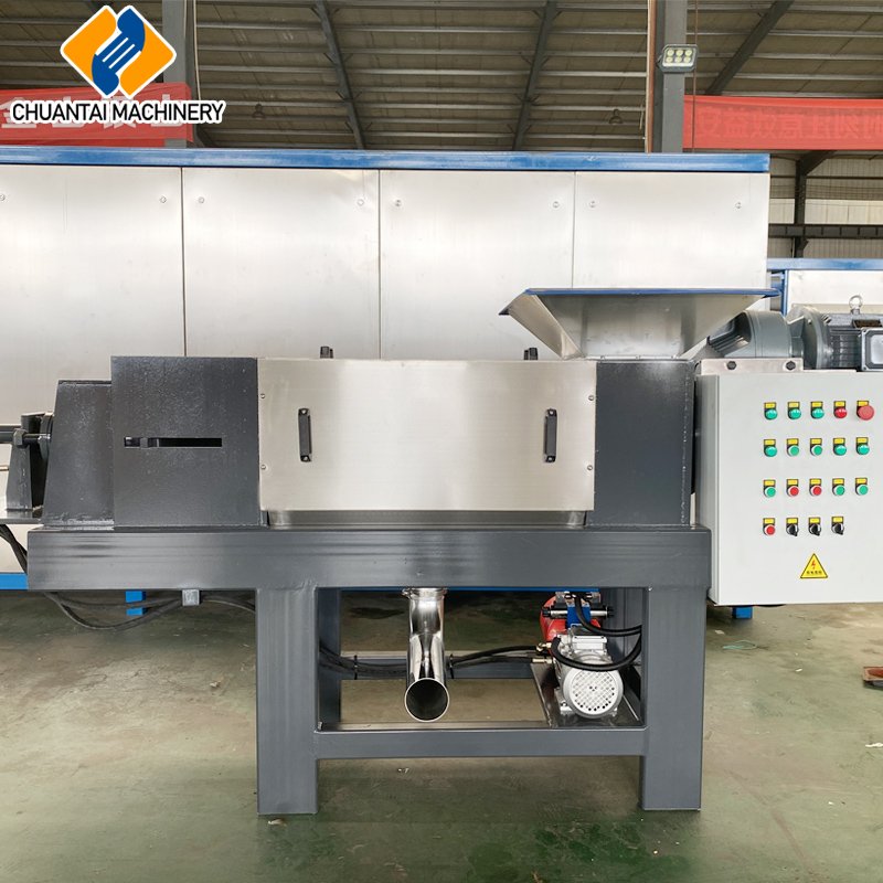 Factory Supply New Upgraded Dehydrated Machine Solid Liquid Separator for Paper Pulping Dewatering Physical Squeeze Screw Press