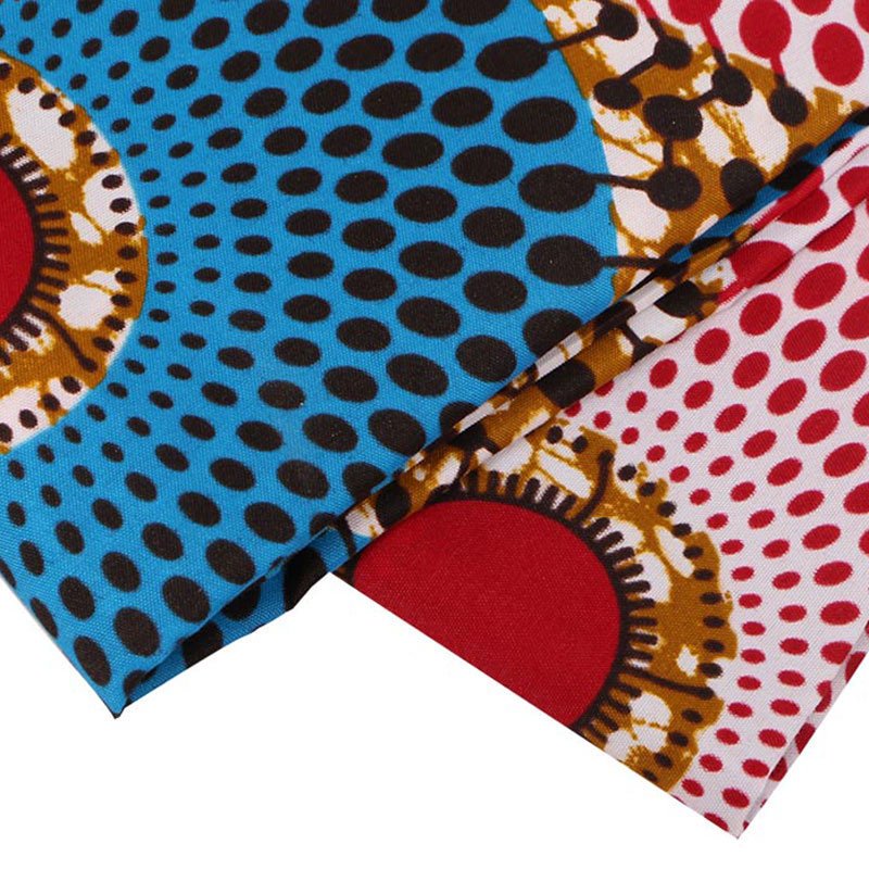 High quality hot sale one yard 100% cotton capulana bazin pagne textile africa ankara printed wax fabric random shipping