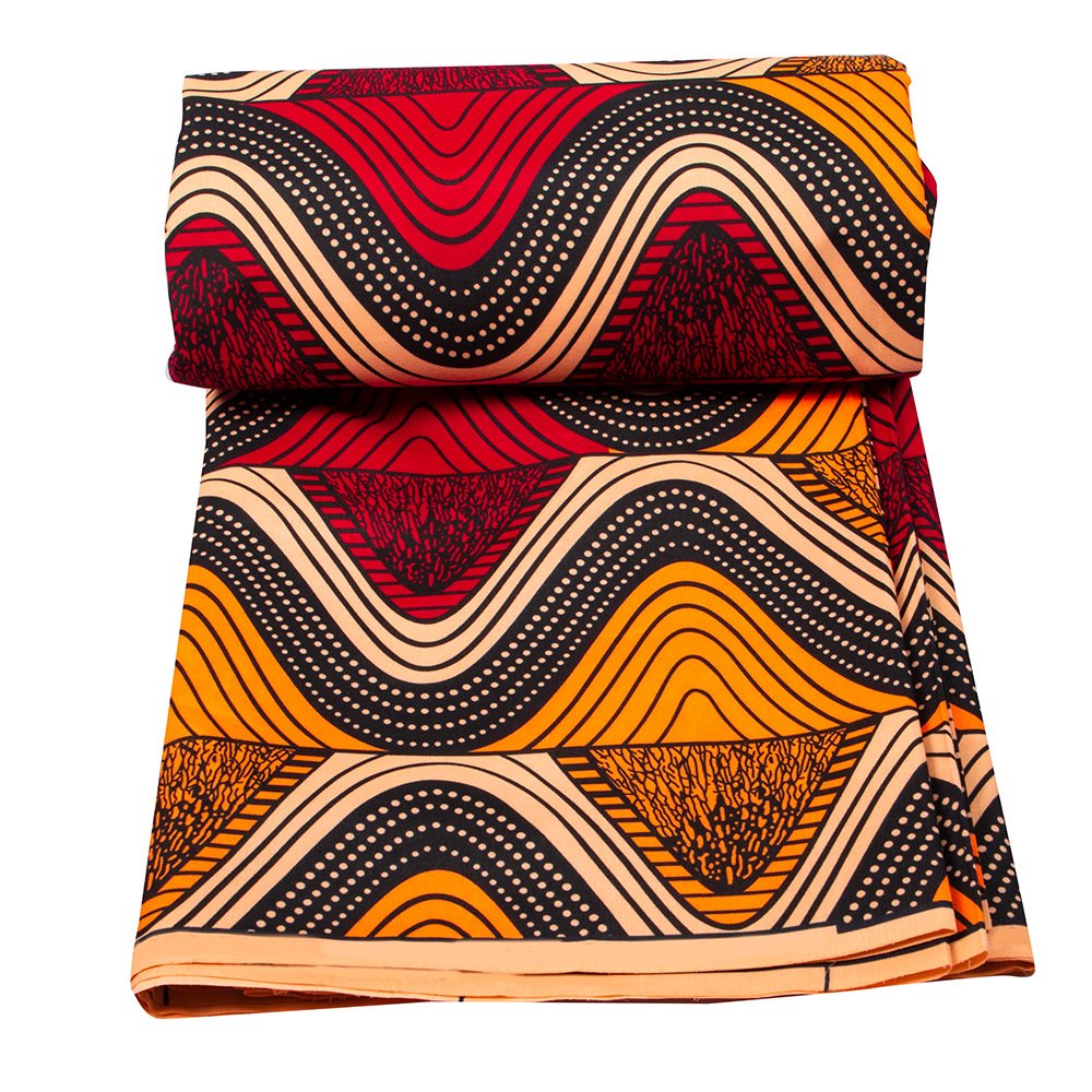 High quality hot sale one yard 100% cotton capulana bazin pagne textile africa ankara printed wax fabric random shipping