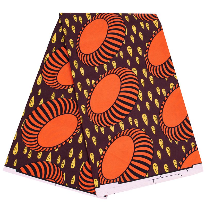 High quality hot sale one yard 100% cotton capulana bazin pagne textile africa ankara printed wax fabric random shipping