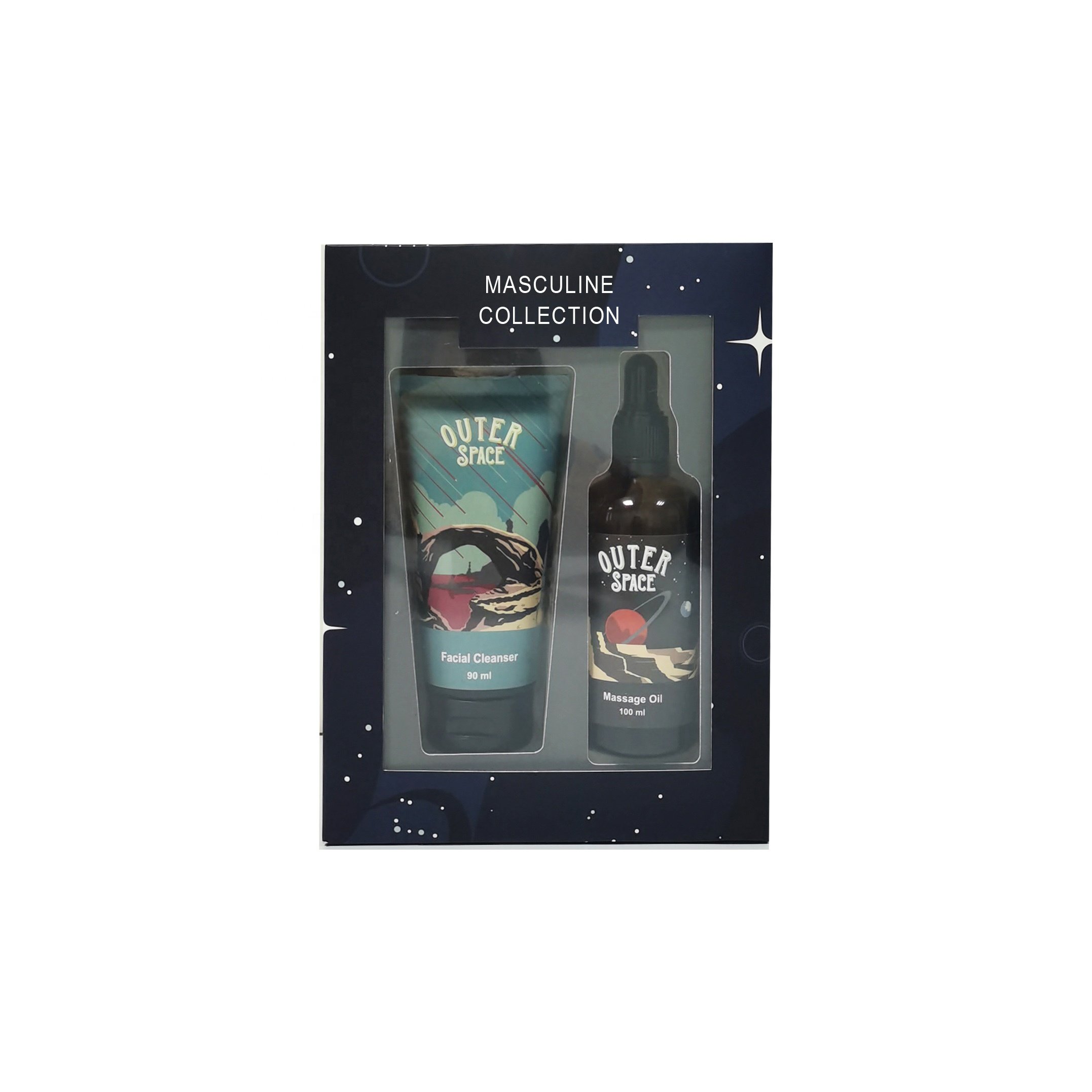 Men's Skin Care Products Body Care Grooming Bath Gift Set