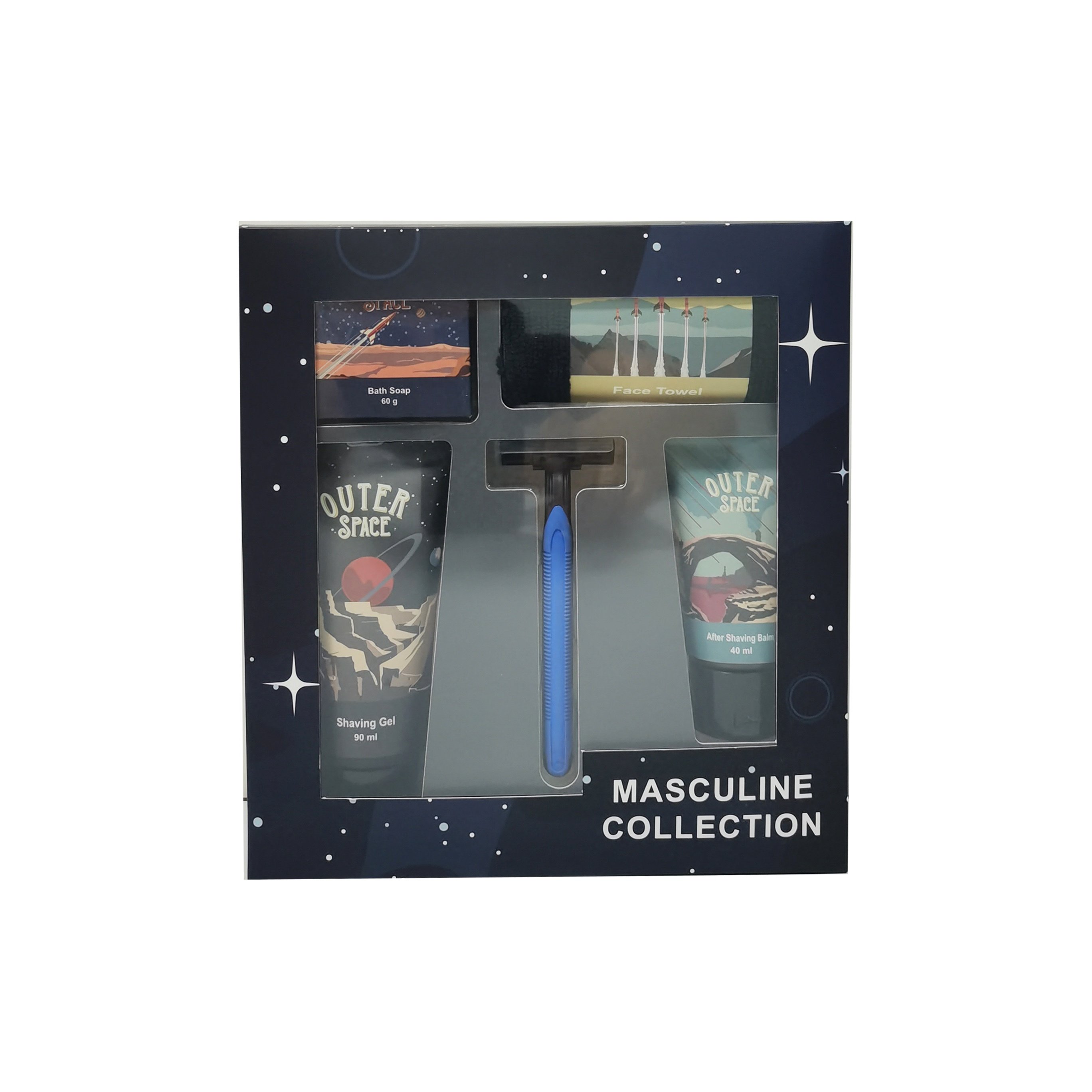 Men's Skin Care Products Body Care Grooming Bath Gift Set