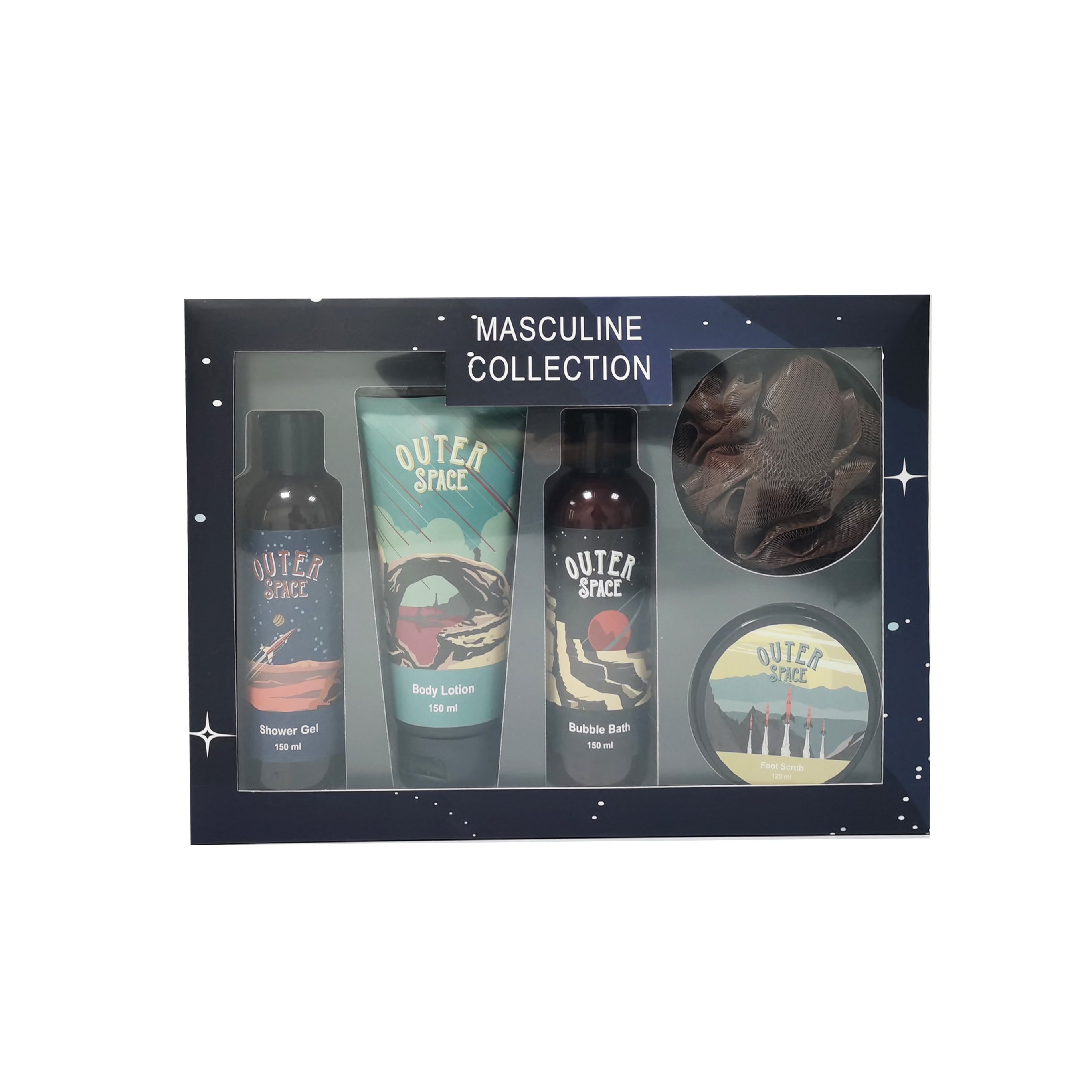 Men's Skin Care Products Body Care Grooming Bath Gift Set