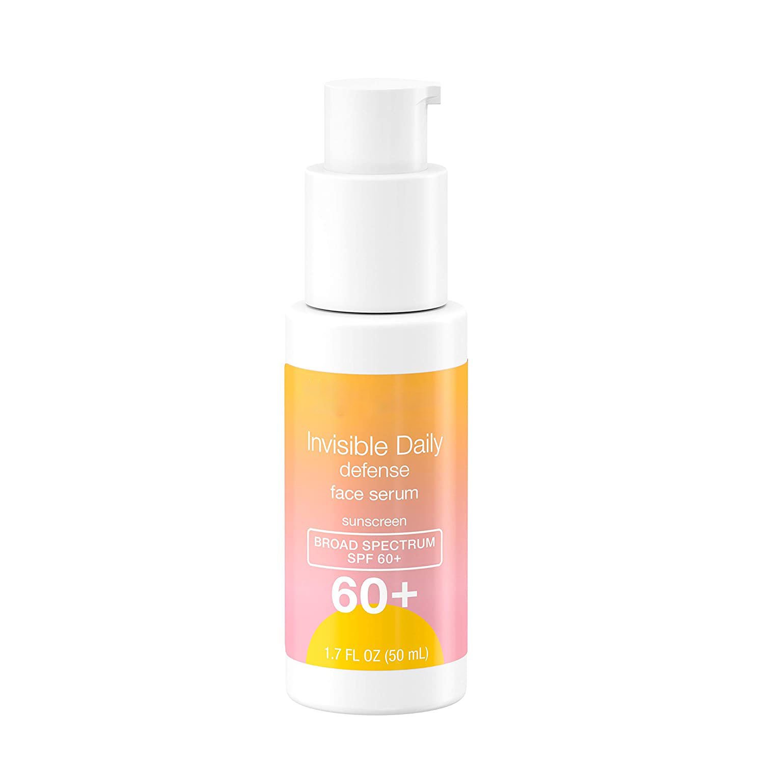 Private Label 50ML Invisible Daily Defense Repair Anti Aging Face Serum Sunscreen Broad Spectrum SPF 60+