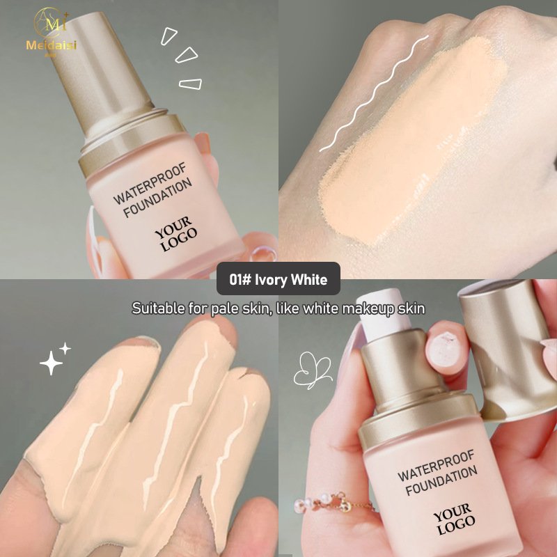 Premium Synthetic Face Makeup Sunscreen SPF Foundation 24h Longlasting High Quality Waterproof Original Foundation Base Cream