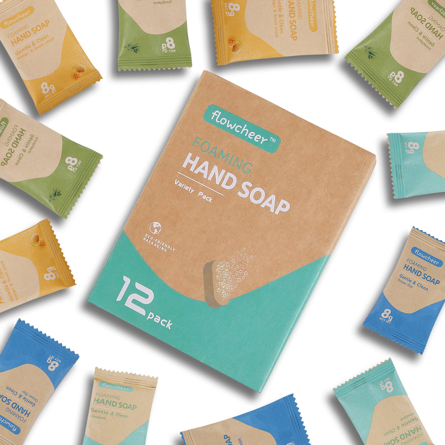 OEM Brand Various Fragrances Hand Clean Tablet Eco-Friendly Foaming Hand Soap Tablets Organic Hand Soap