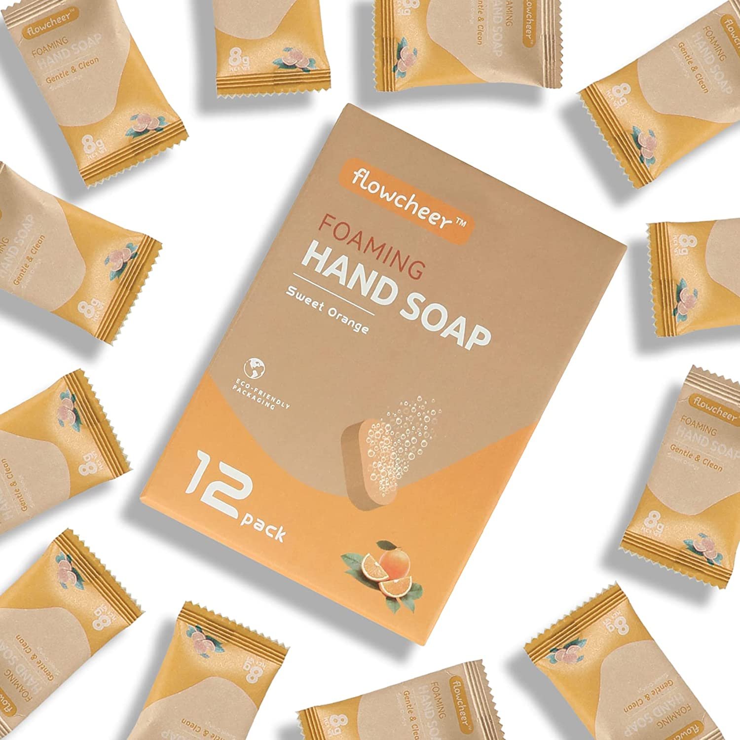 OEM Brand Various Fragrances Hand Clean Tablet Eco-Friendly Foaming Hand Soap Tablets Organic Hand Soap