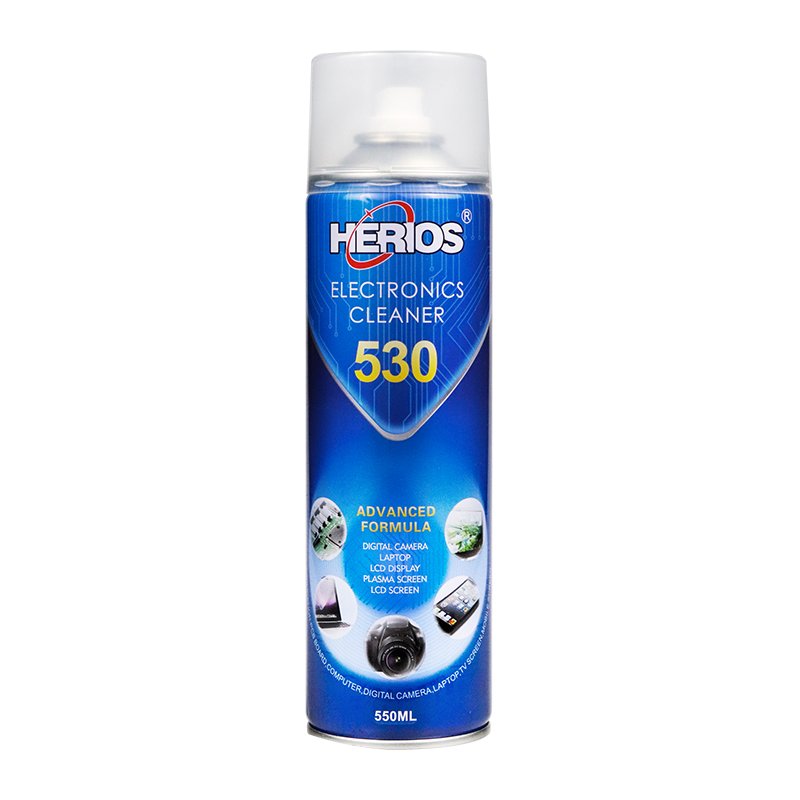 550ml Herios High Quality Quick Dry Electronic Contact Cleaner Spray For Mobile Cell Phone Keyboard