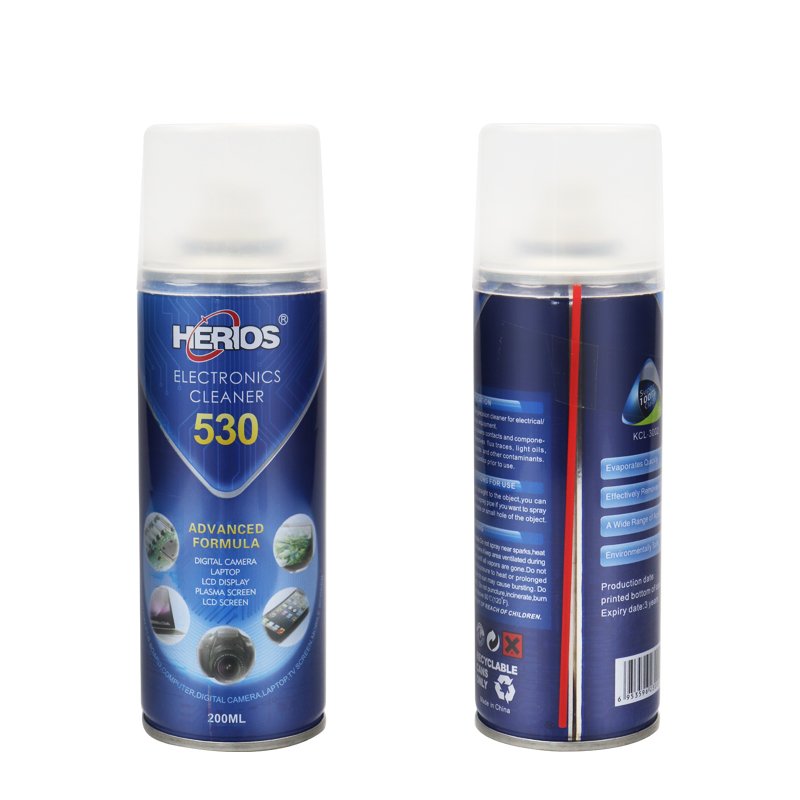 550ml Herios High Quality Quick Dry Electronic Contact Cleaner Spray For Mobile Cell Phone Keyboard