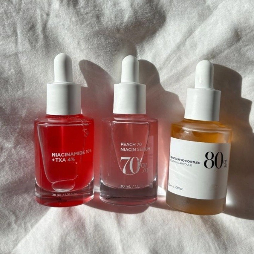 Factory direct price custom private label anuas peach toner serum anuas peach 70 niacinamide korean serum anuas skincare set