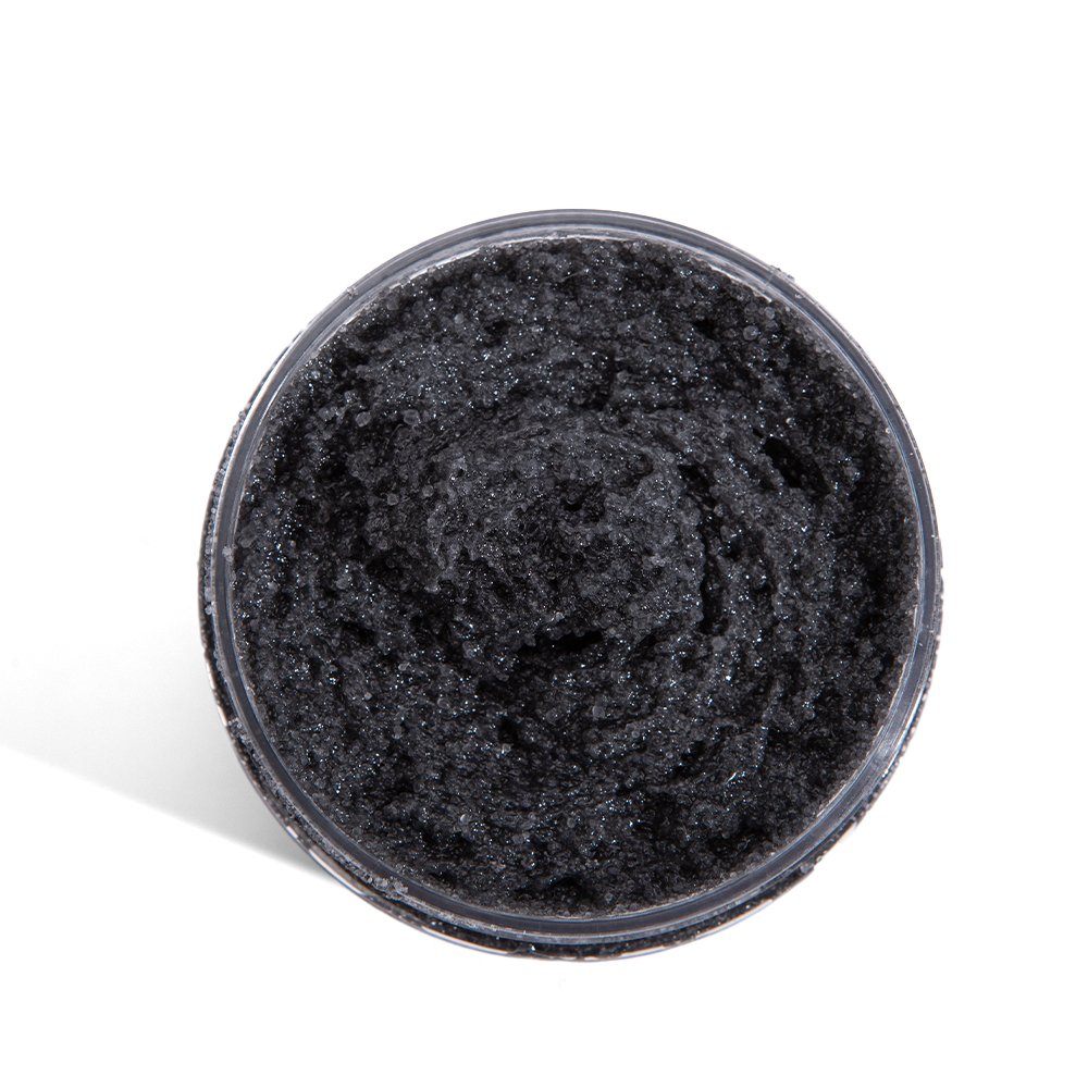 Home Spa Essential Oil Fights Stretch Marks Collagen Stem Cell Infused Charcoal Sugar Body Scrub