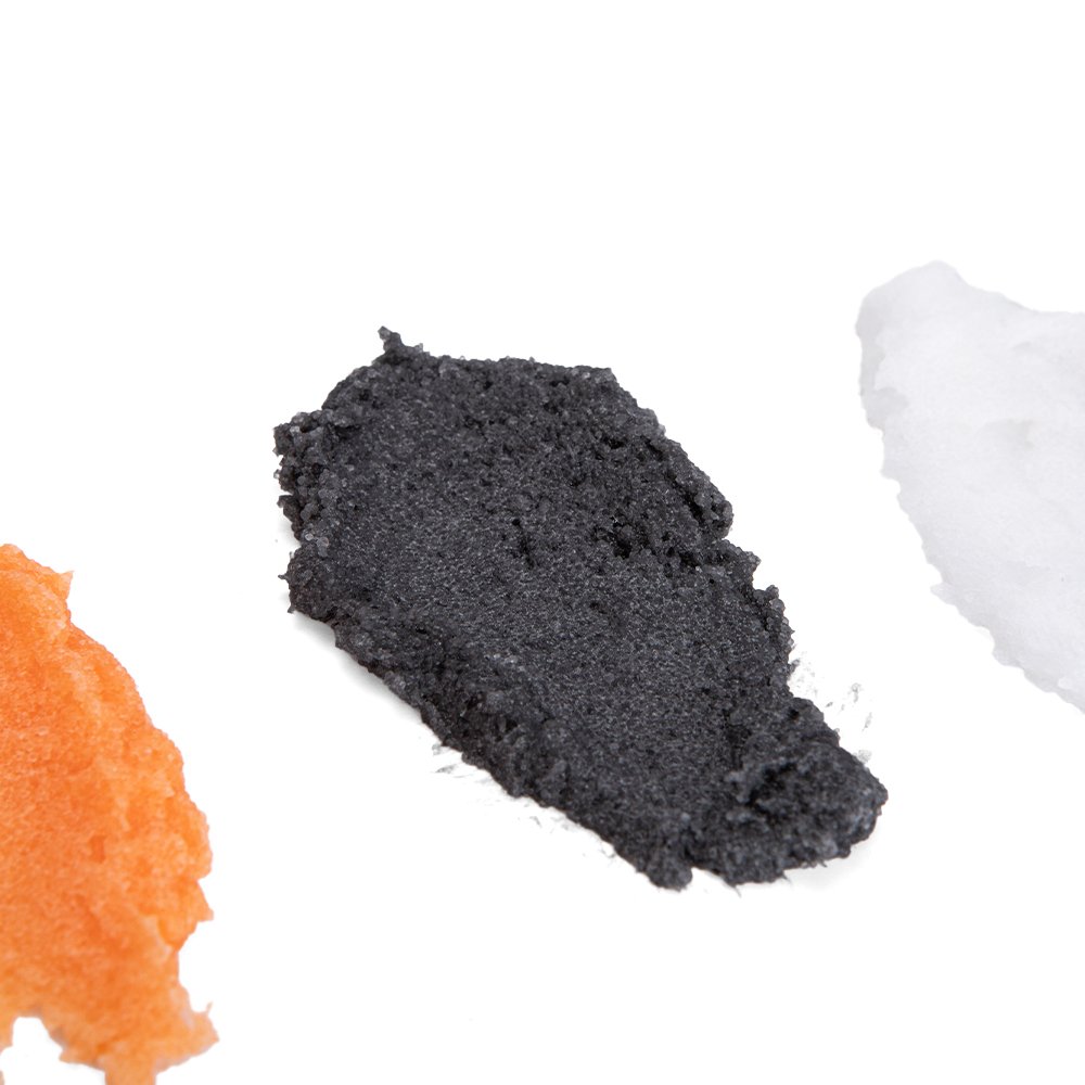 Home Spa Essential Oil Fights Stretch Marks Collagen Stem Cell Infused Charcoal Sugar Body Scrub