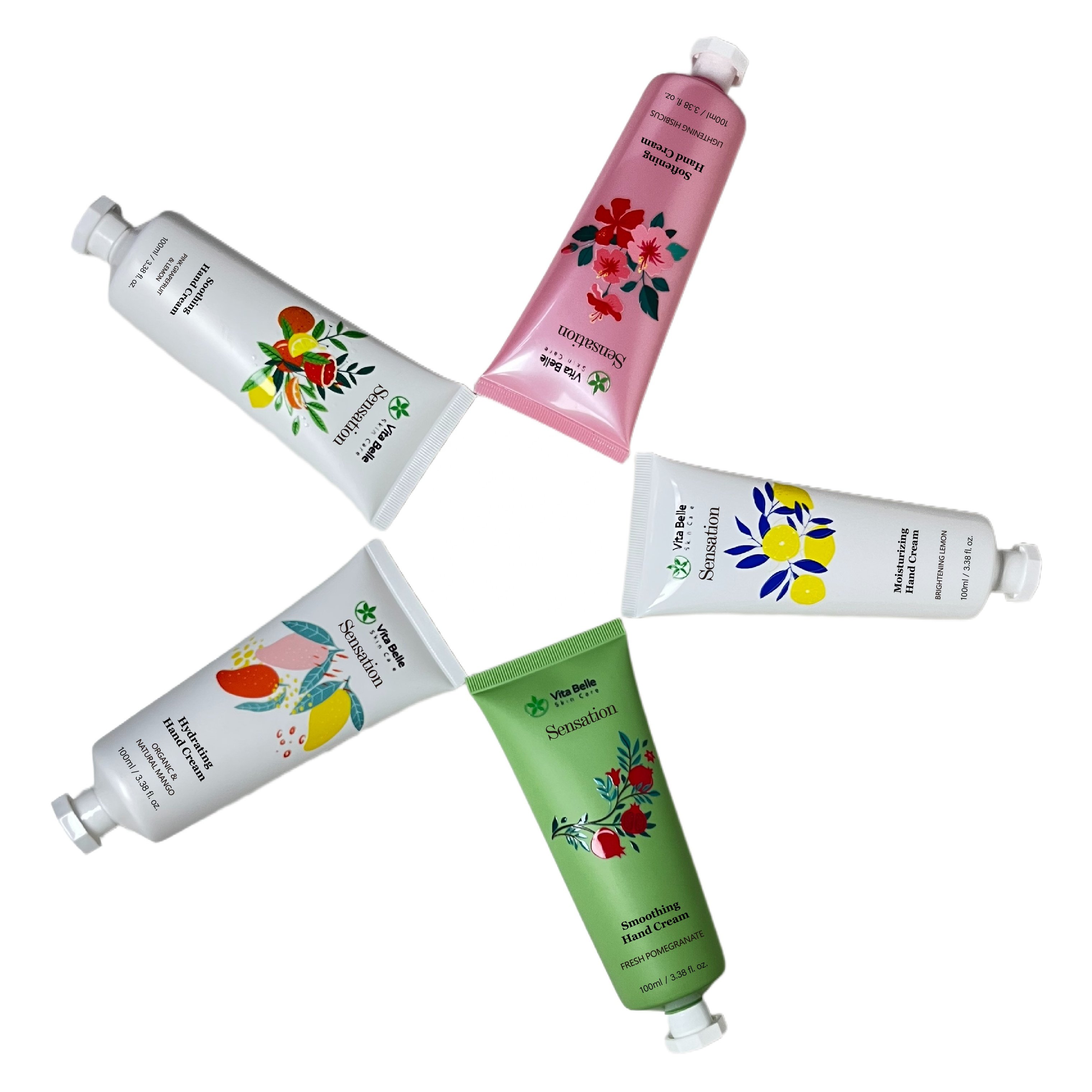 Travel Size plant Shea butter Ceramide Urea Almond Oil Hand Cream for Dry Cracked Skin Hand Lotion