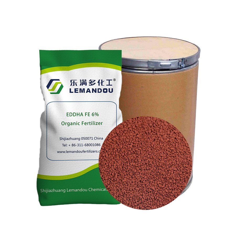 Sodium ferric EDDHA/EDDHA Fe 6 CAS 16455-61-1 Ortho-Ortho 1.2-4.8 Powder/Granule/Micro granule