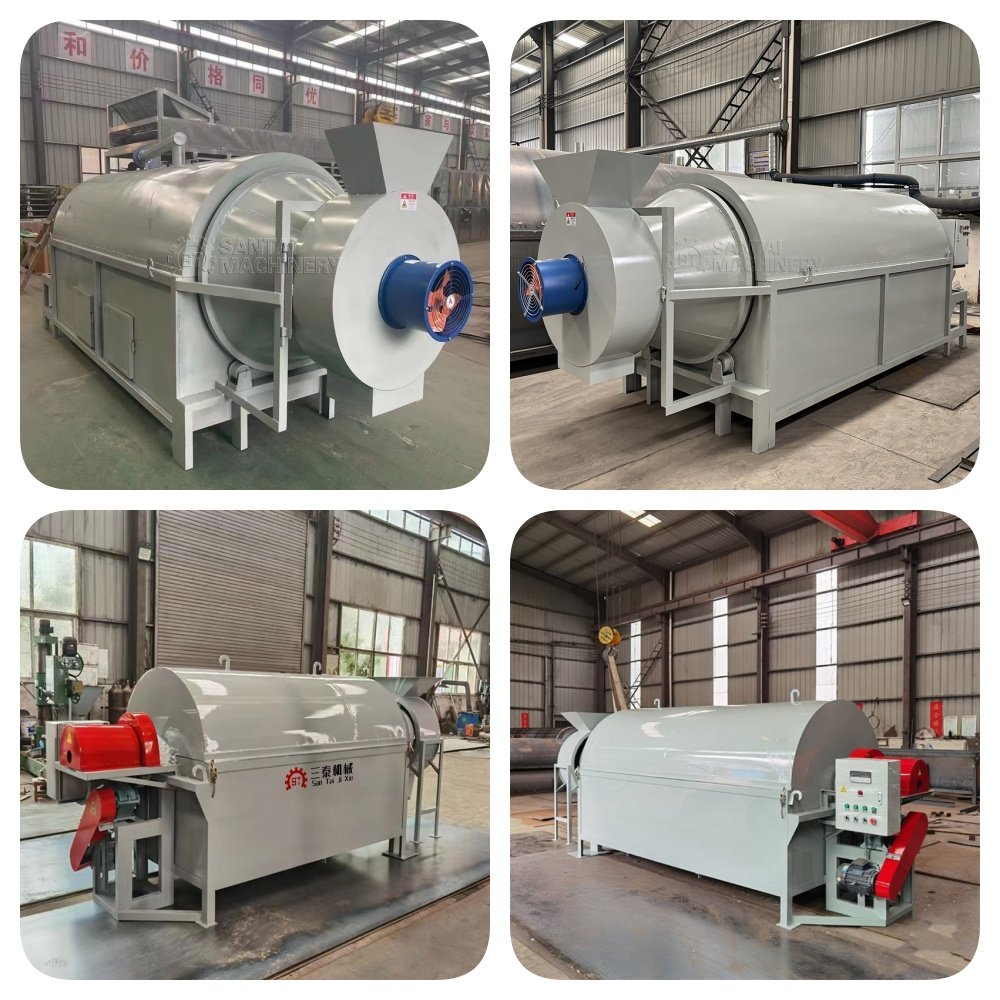 Factory Best Selling Industrial Organic Fertilizer Drying Equipment Clay Brick Sand Rotary Dryer Machine