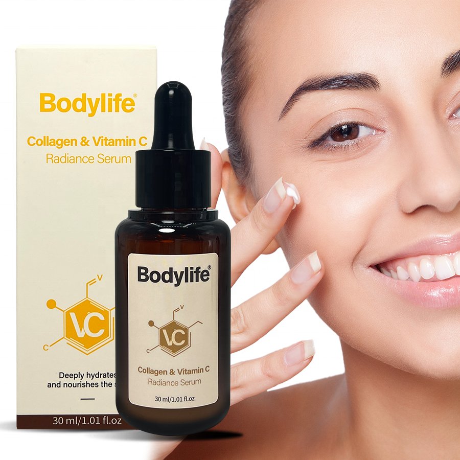 Private Label Deep Skin Penetration Collagen Vitamin C Retinol Moisturizing Skin Radiance Face Serum