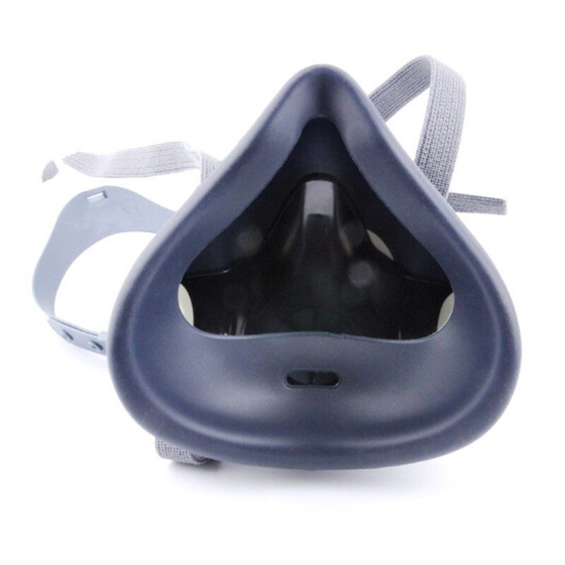 Organic Steam Gas Protective Half Mask Half Face Respirator with Silicone and Cotton Material Dust Gas Reusable Half Face Mask