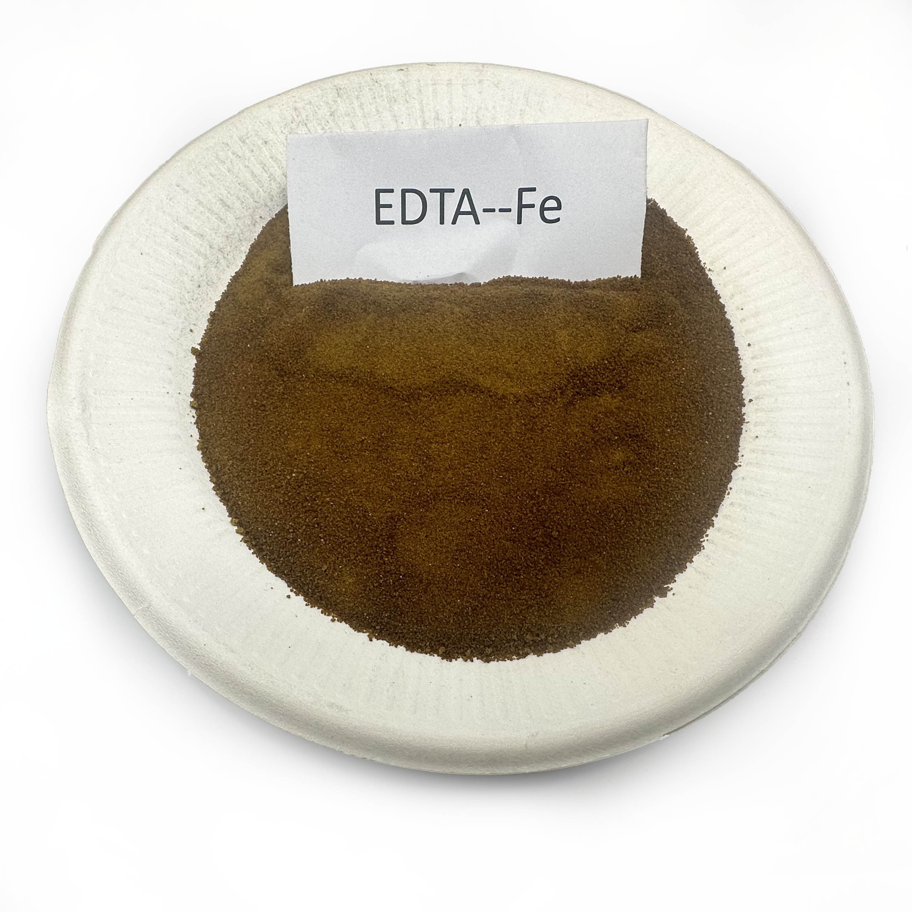 Factory sales EDTA FE 13% Chemical Fertilizer CAS NO 15708-41-5 EDTA Iron Organic Fertilizer Agriculture