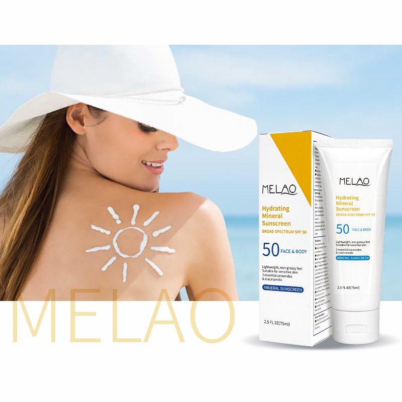 Korean waterproof sunscreen spf 50 Sun Cream Whole Body Sunblock Spf 50+ Face Sunscreen Moisturizing Brightening Sunscreen Cream