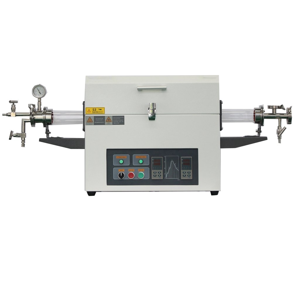 glass tube furnace 1100c High Temperature Biomass Organic Matter Wood Pyrolysis Heat Treatment Tube Furnace